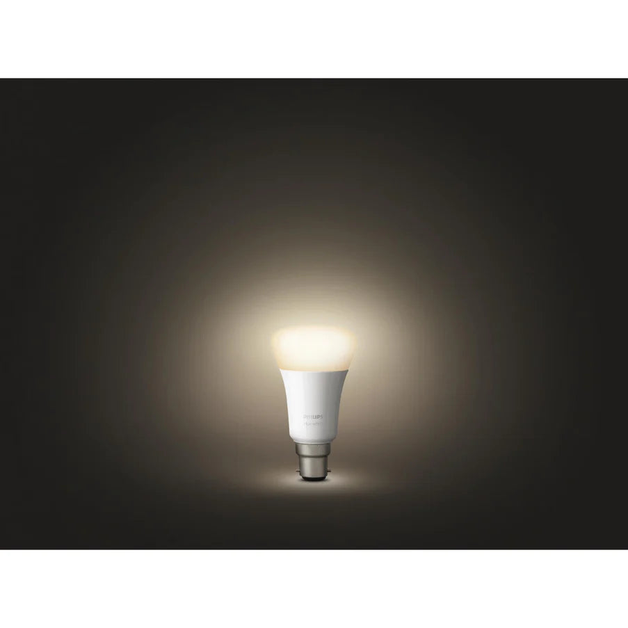 Philips Hue Smart Bulb 9W A60 B22 - White