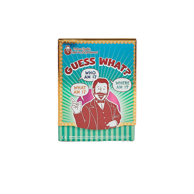 Professor Murphy's Quiz Cards: Guess What?