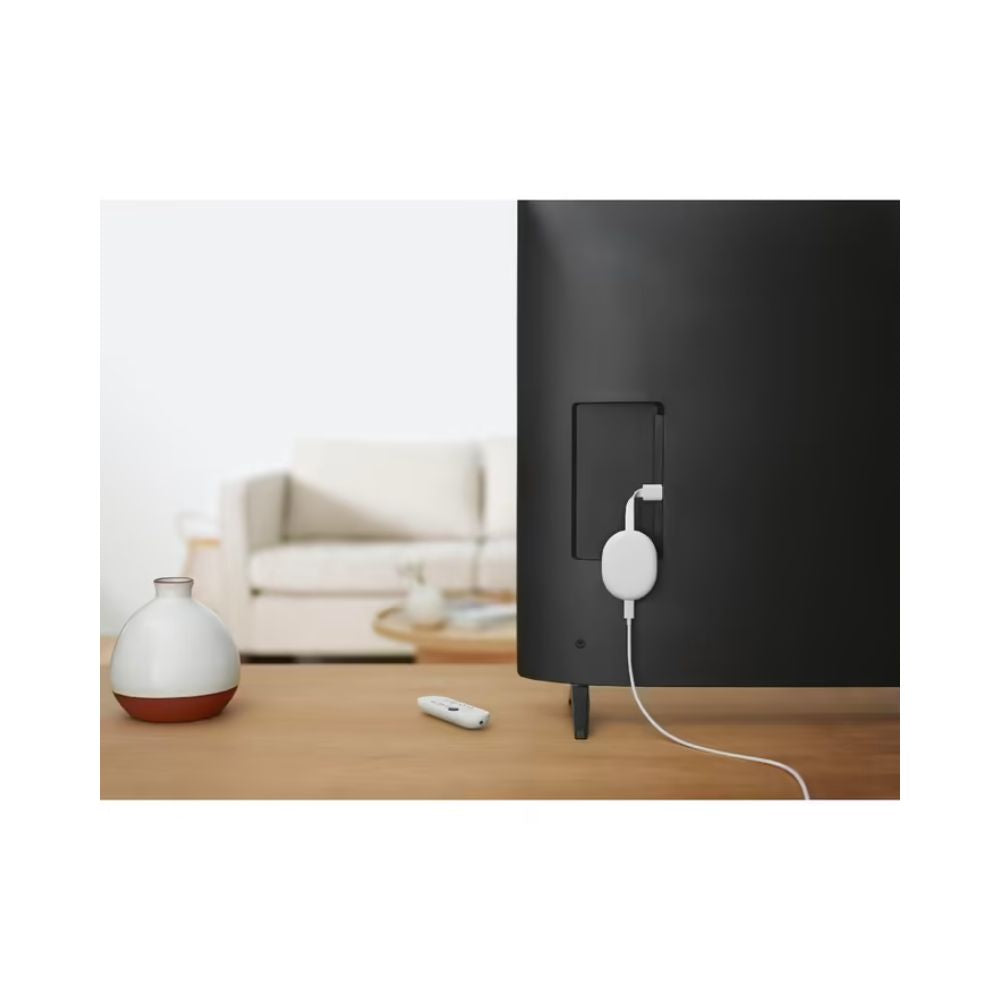 Google Chromecast 4K with Google TV - White