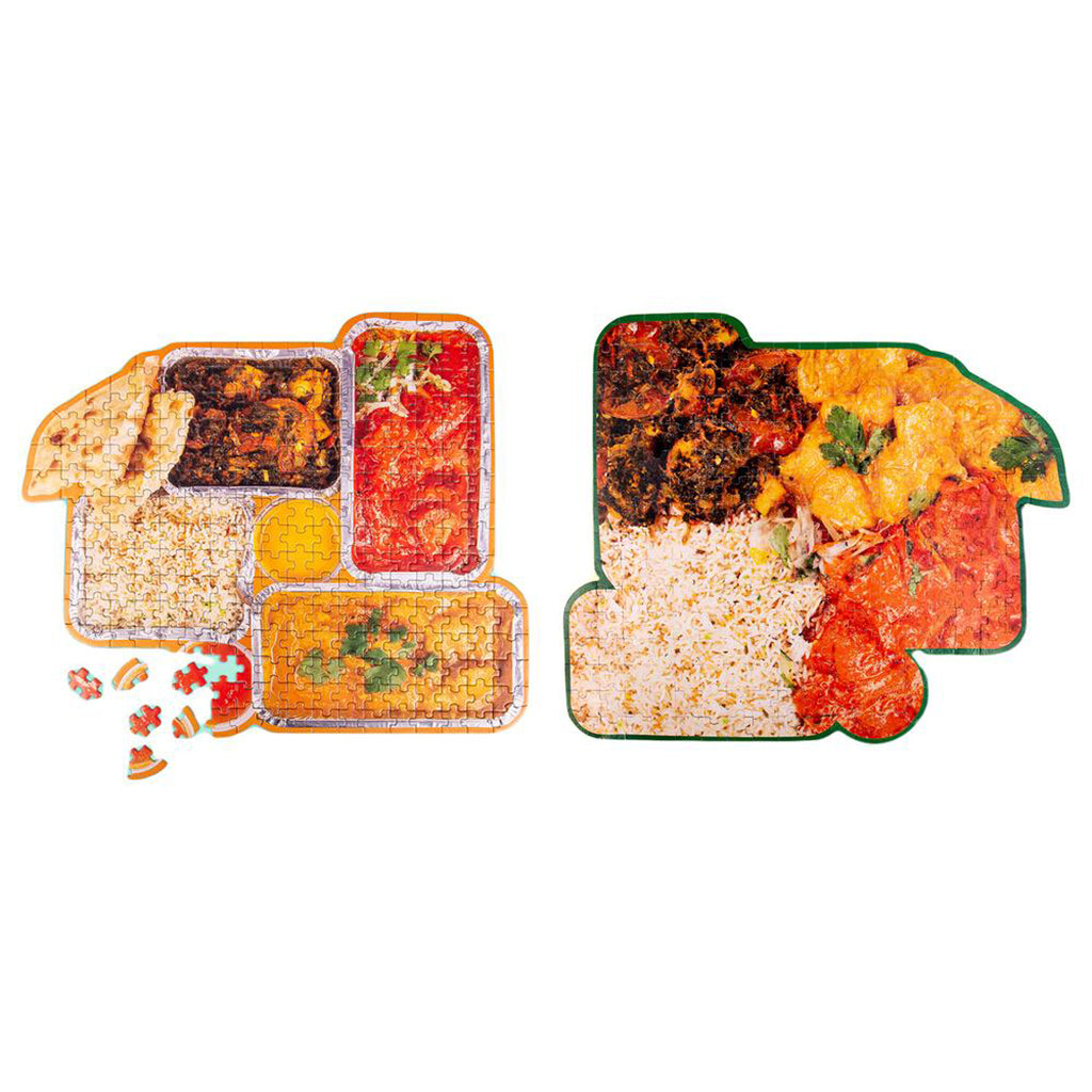 Indian Takeaway Double-Sided 250 Piece Jigsaw  Puzzle