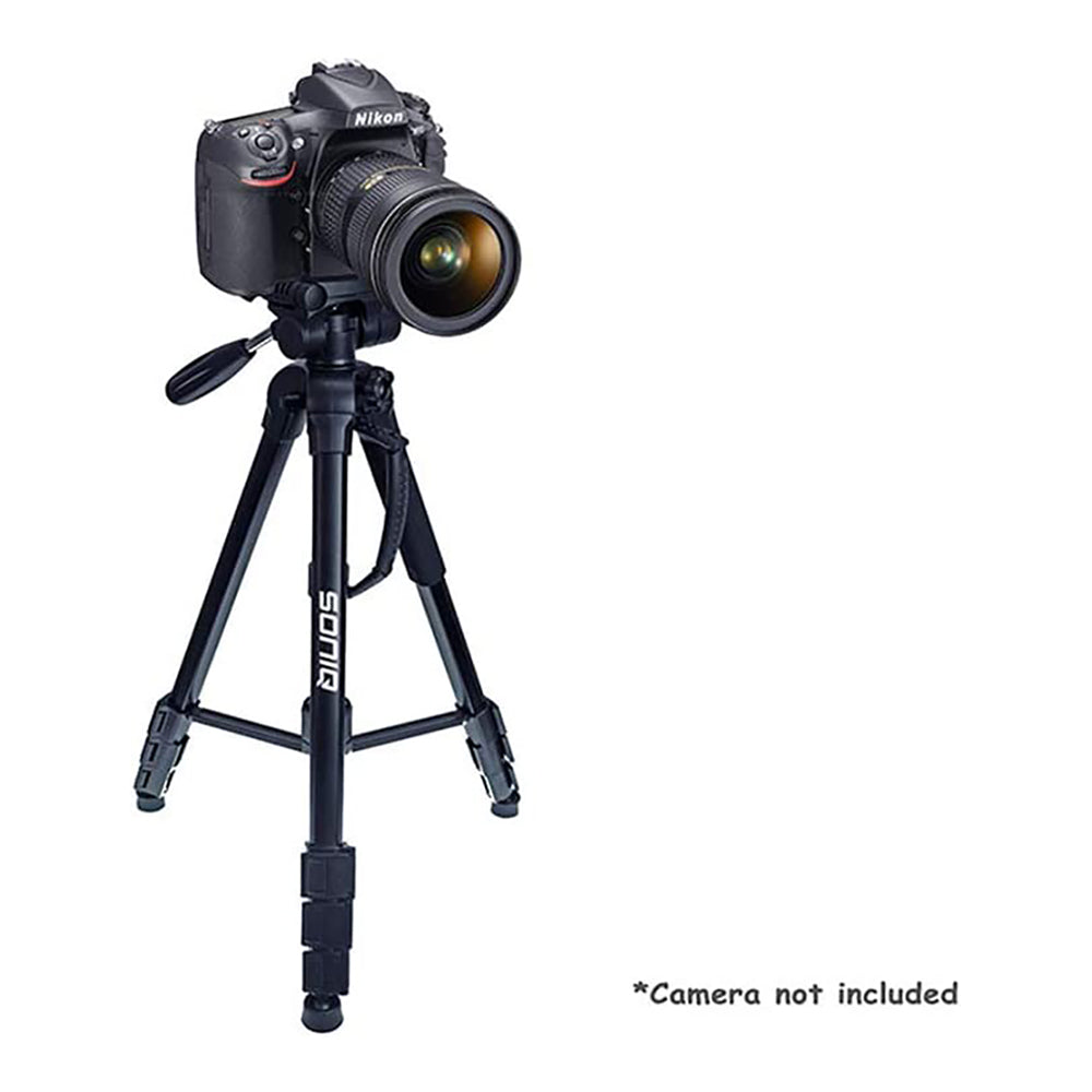 Soniq 3 Way Swivel Head Tripod With Detachable Monopod