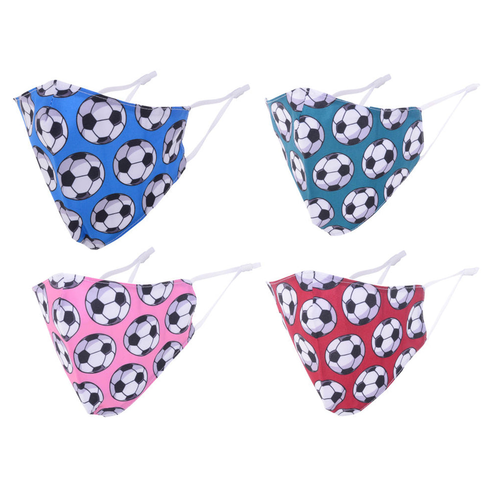 MaskiT Reusable 3 Layer Masks - Soccer Ball