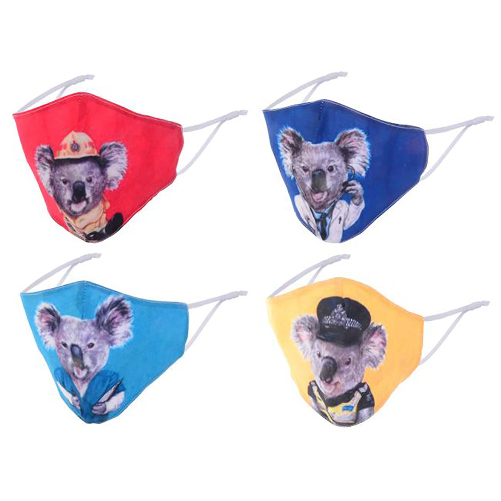MaskiT Reusable 3 Layer Masks - Koalas Occupation