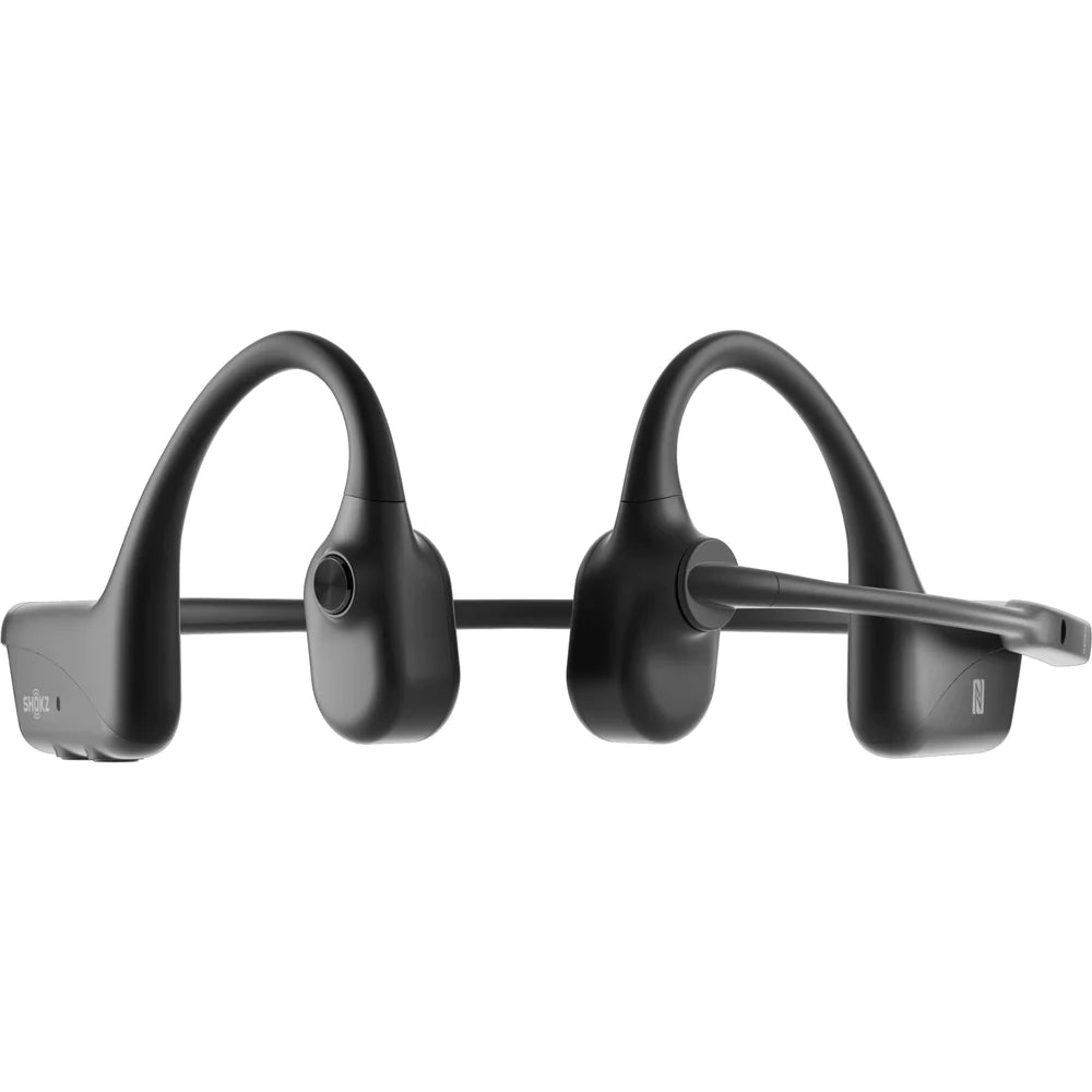 Shokz OpenComm Wireless Bone Conduction Stereo Bluetooth Headset - Black