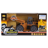 Lenoxx Die-Cast 6-Channel Excavator RC Toy