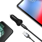 Adam Elements USB-C PD & QC 36W Fast Charging Car Charger