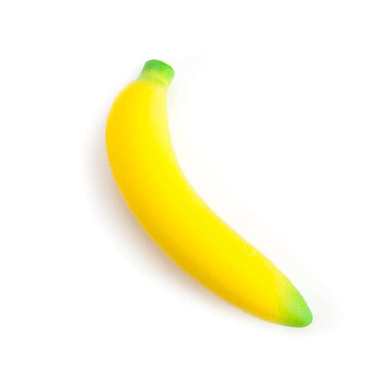 Banana Stress Toy - Yellow/Green