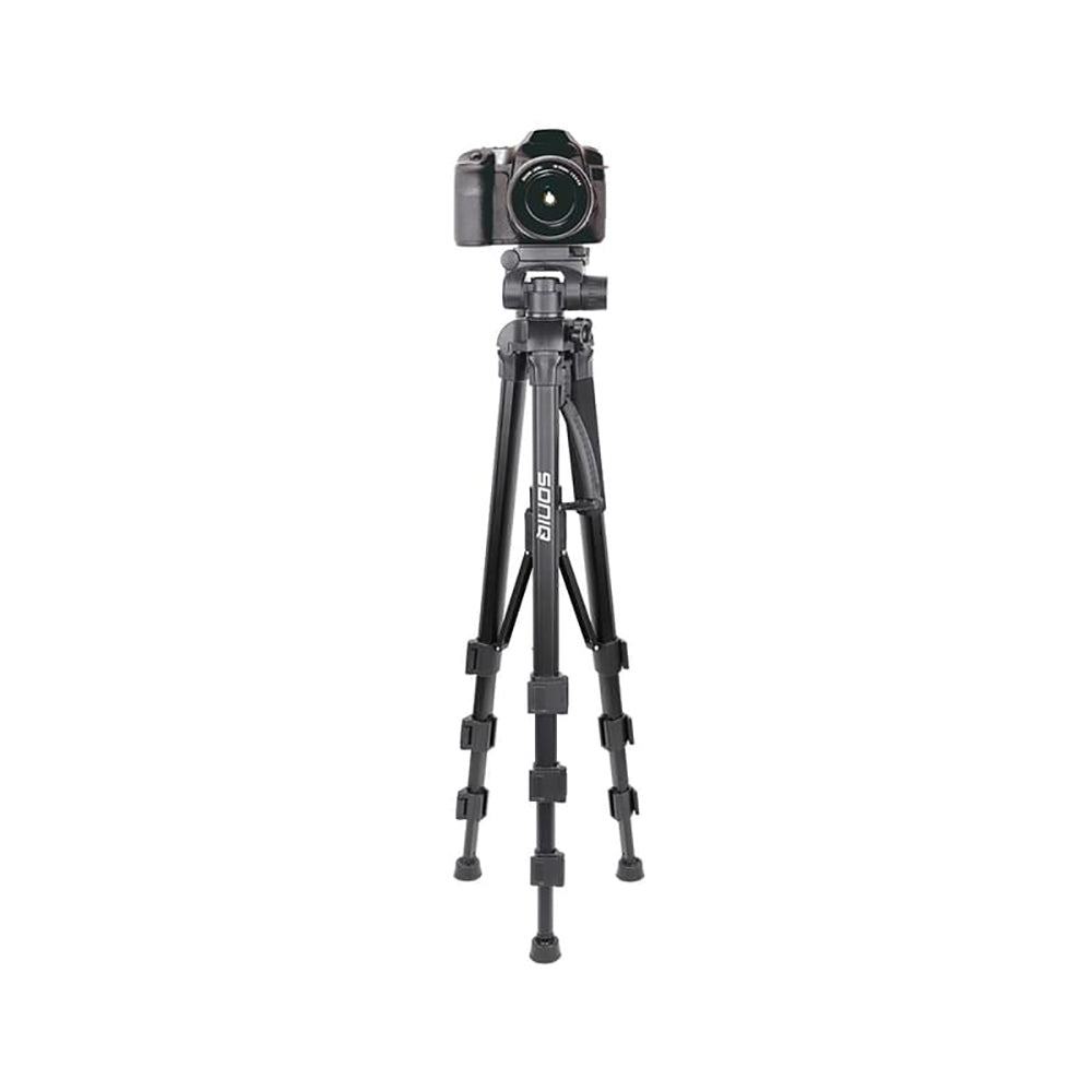Soniq 3 Way Swivel Head Tripod With Detachable Monopod