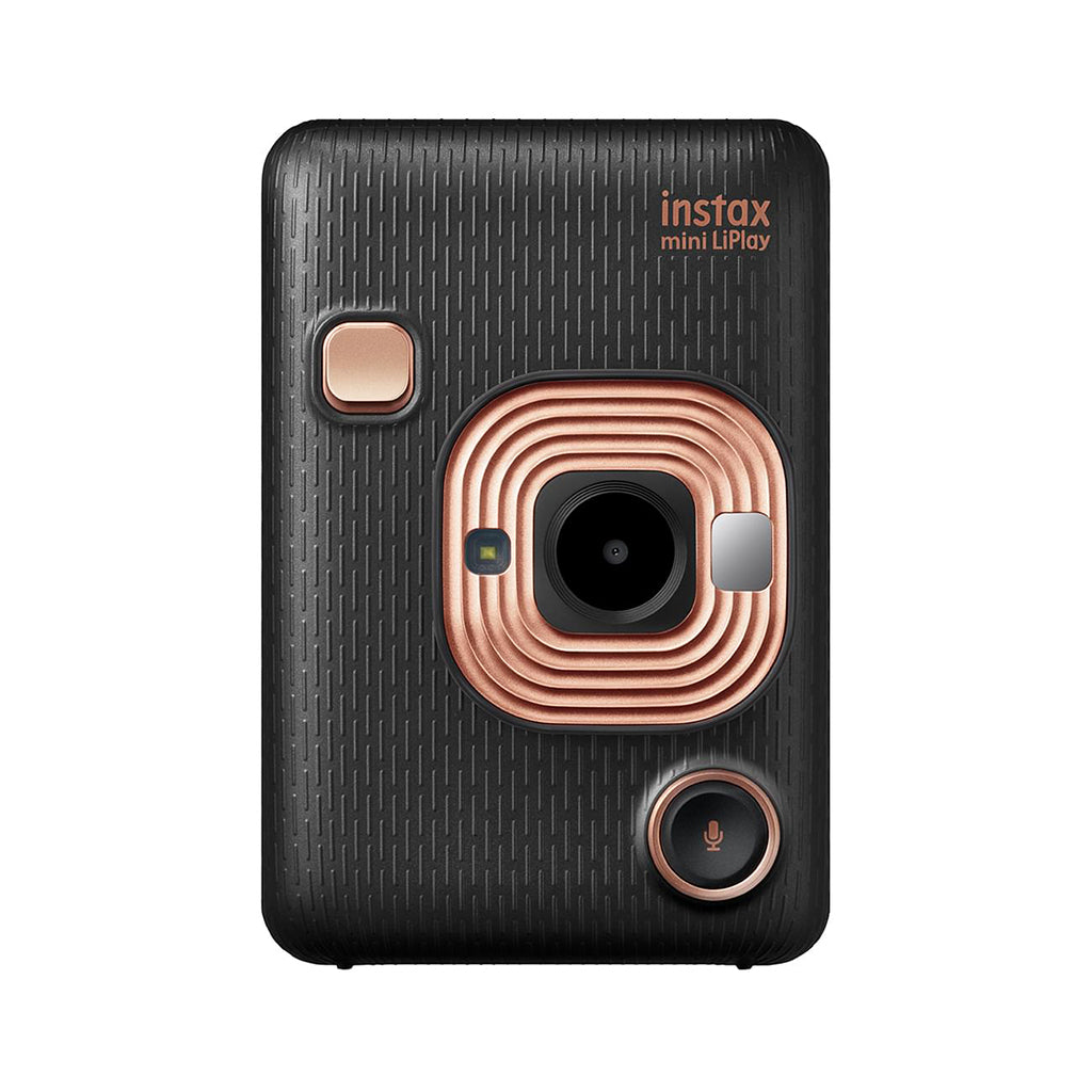 Fujifilm Instax LiPlay Instant Camera - Elegant Black