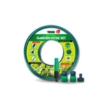 Garden Greens 5 Piece 30 Metre Garden Hose & Connectors All Essentials Set