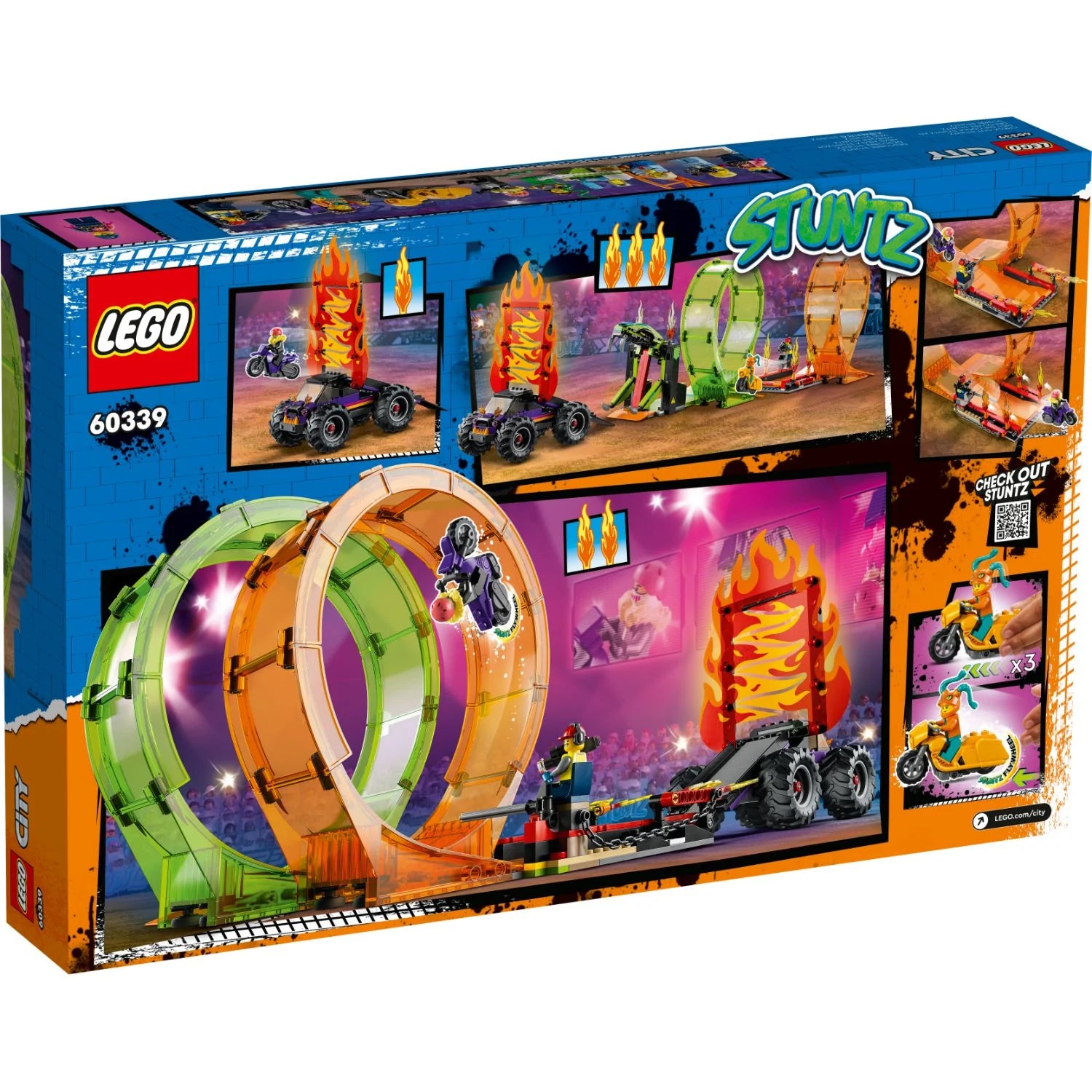 LEGO City Double Loop Stunt Arena - 60339