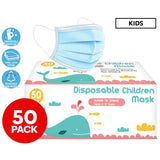 Children's Disposable Face Masks 50-Pack