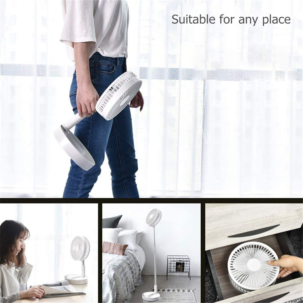 Rechargeable Extendable Portable Fan
