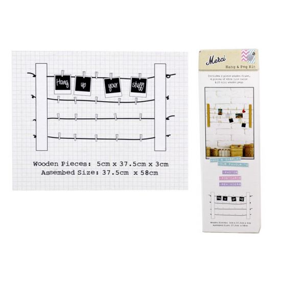 Merci Hang & Peg Kit