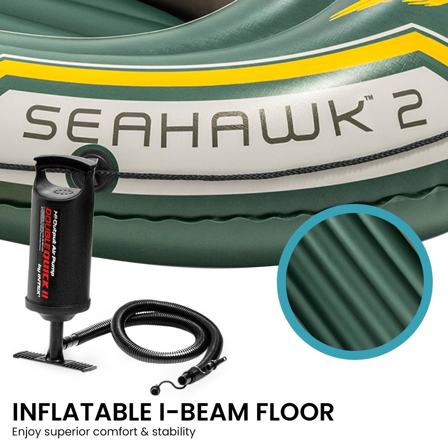 Intex Seahawk 2 Boat Set 68347NP