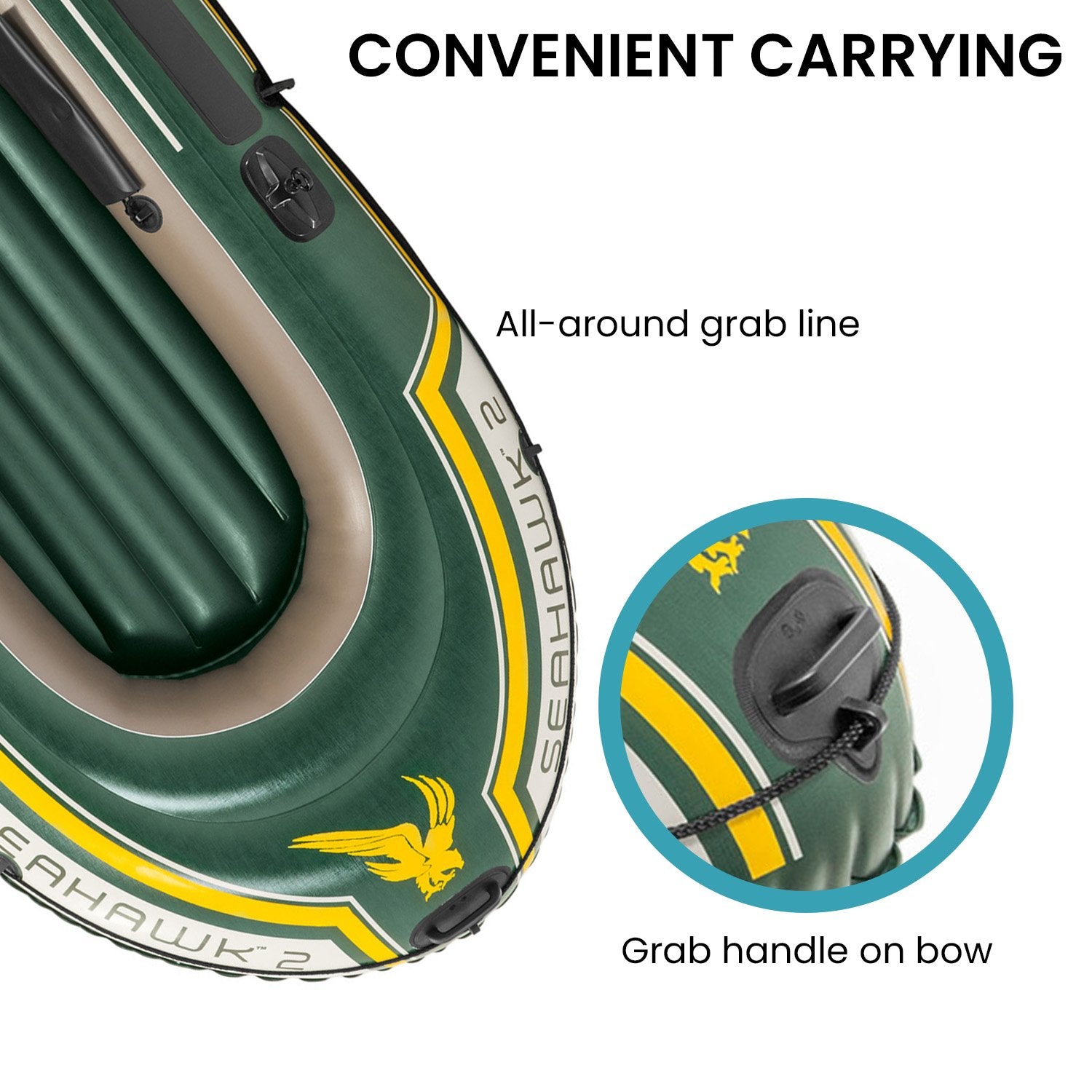 Intex Seahawk 2 Boat Set 68347NP