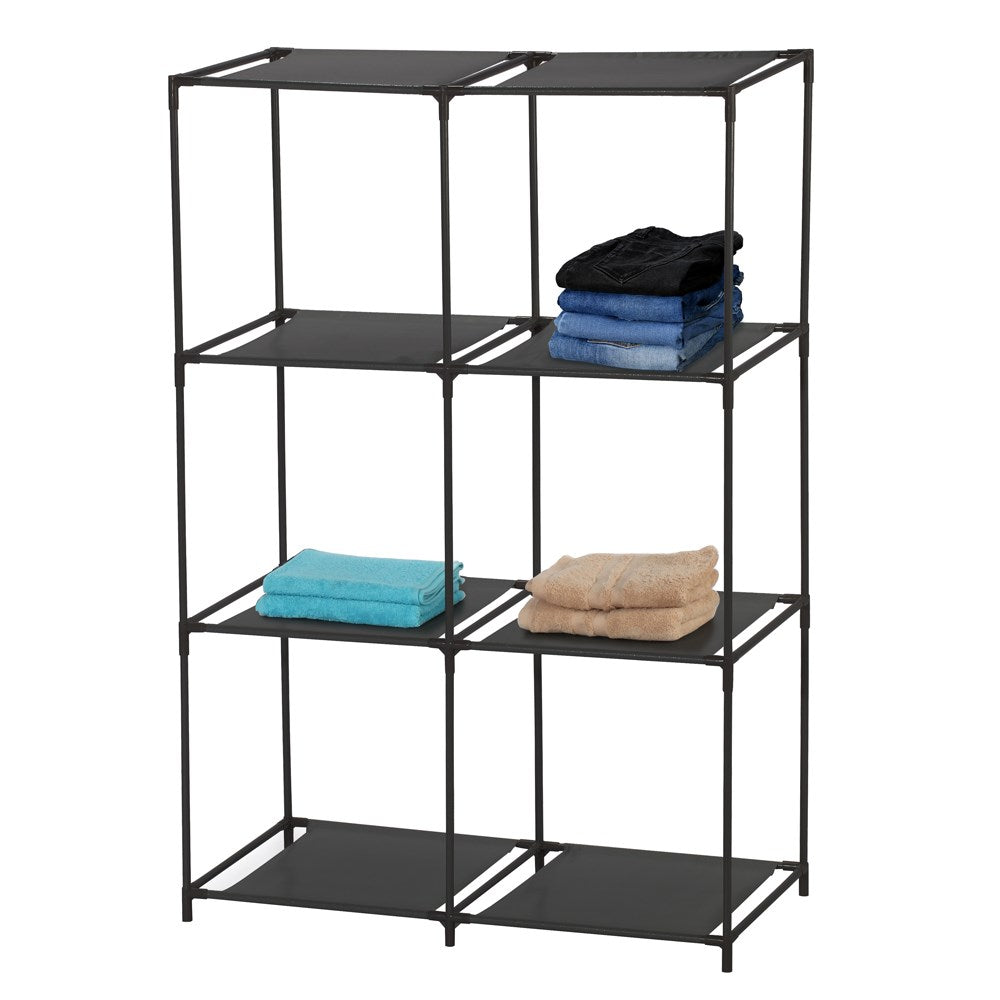Boxsweden 6-Compartment Storage Shelf - 68x35x102cm