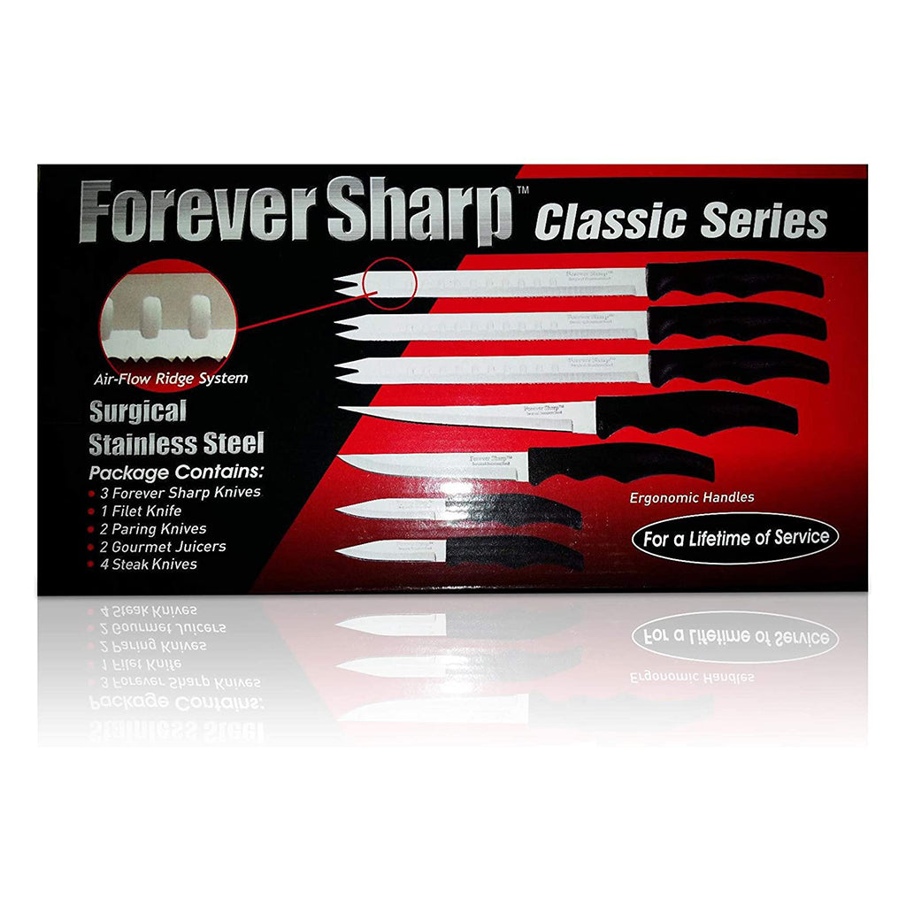 Forever Sharp Culinary Knife Set - 12 Piece