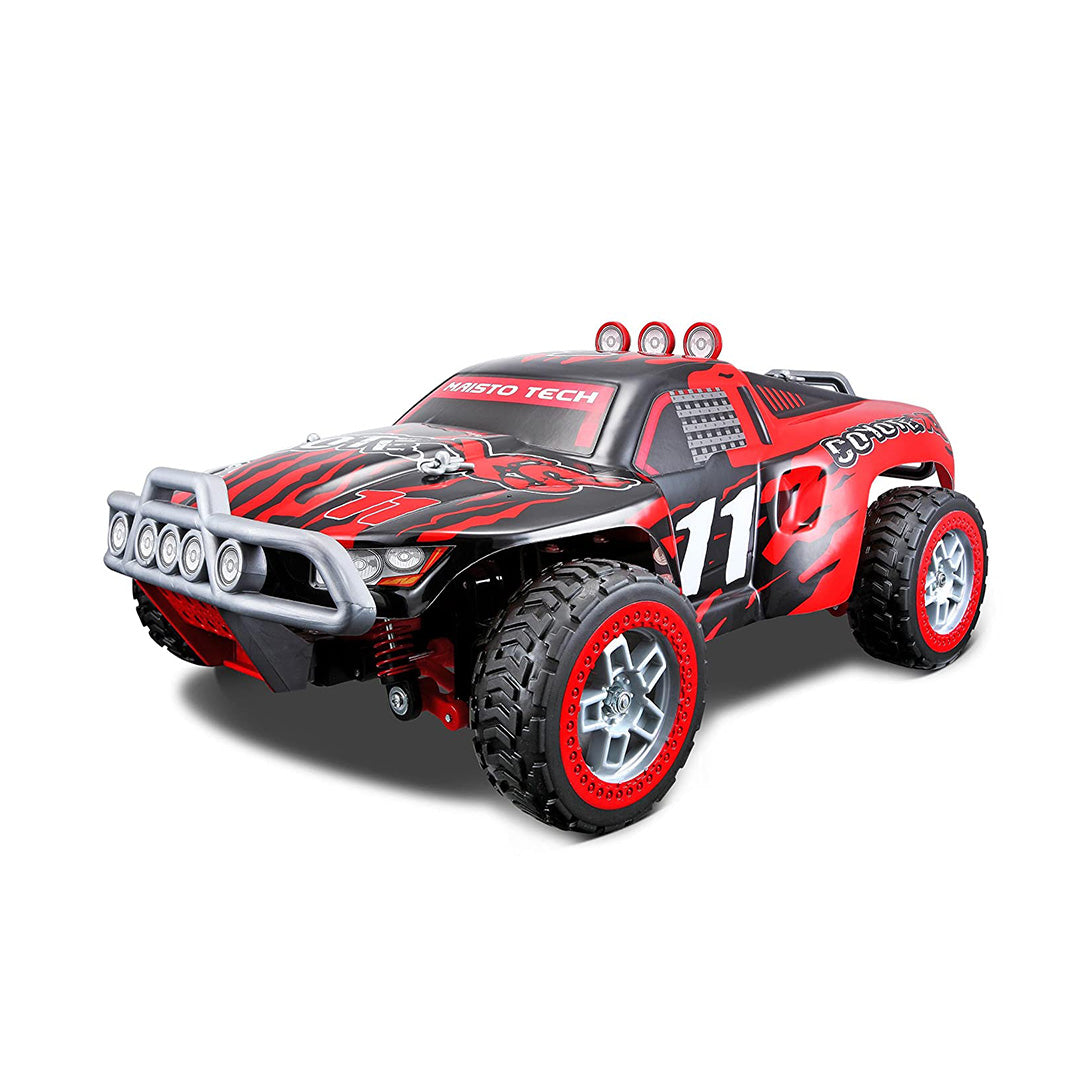 Maisto R/C Off-Road Coyote XS Truck Toy - Red