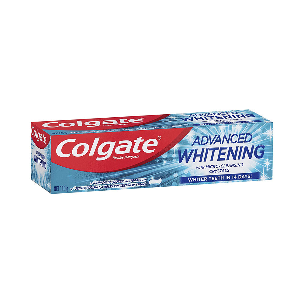 2 Pack x Colgate Advanced Whitening Toothpaste 110g