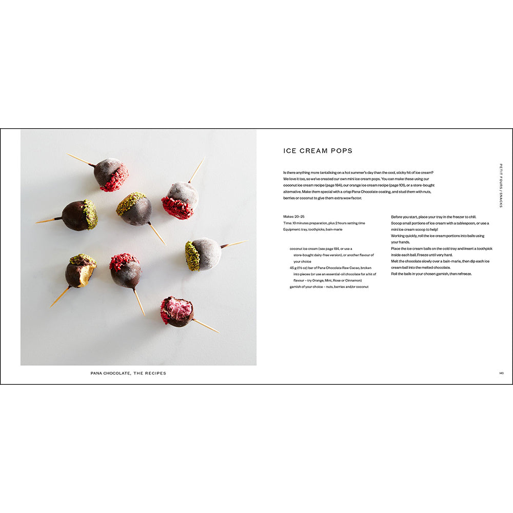 Pana Chocolate, The Recipes: Raw. Organic. Handmade. Vegan. (Hardback Book)