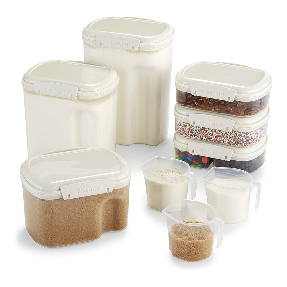 Sistema Bake It Pantry Set: 9 Food Storage Containers