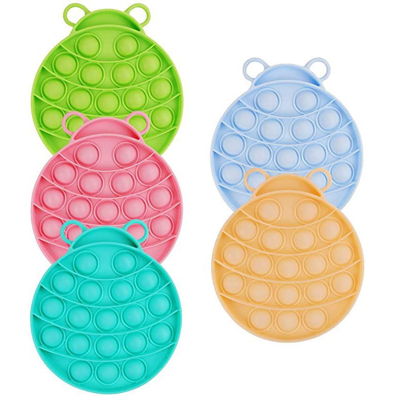 Silicon Popper Sensory Fidget Toys - Ladybug
