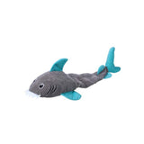 Paws & Claws Aquatic Animals Giant Shark Squeaky Plush
