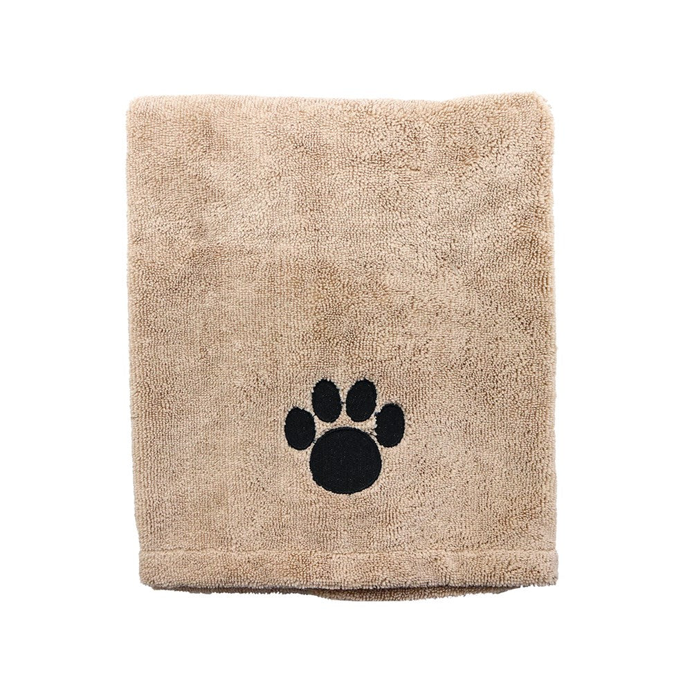 3 Pack x Paws & Claws Microfiber Pet Drying Towel