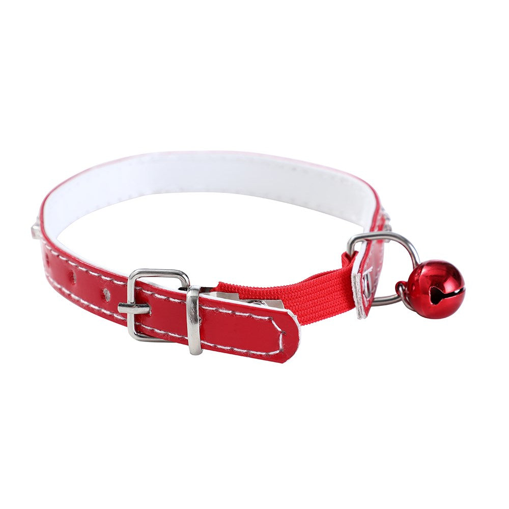 Paws & Claws Diamonte Adjustable Breakaway Cat Collar with Bell - 22-30x1cm