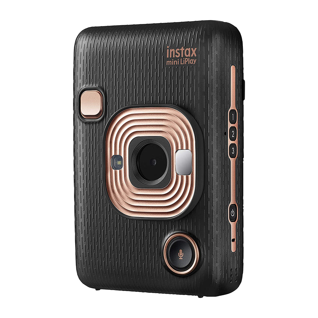 Fujifilm Instax LiPlay Instant Camera - Elegant Black