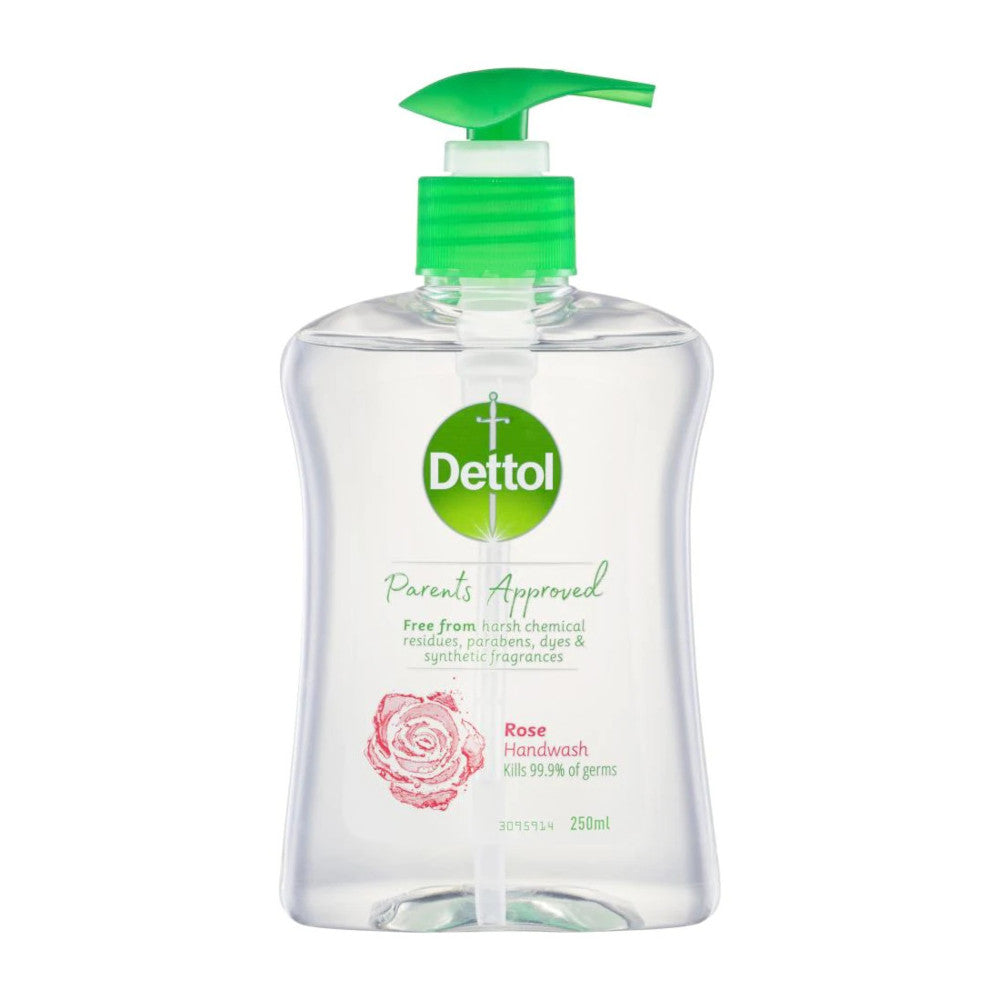 2 Pack x Dettol Antibacterial Hand Wash Rose 250ml