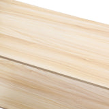 Boxsweden Garment/Clothes Rack With 2-Tier Wooden Shelving