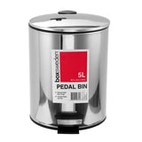 Boxsweden Silver Pedal Bins
