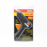 Handy Hardware Glue Gun 40w with 2 Glue Sticks + Bonus 10 Glue Sticks