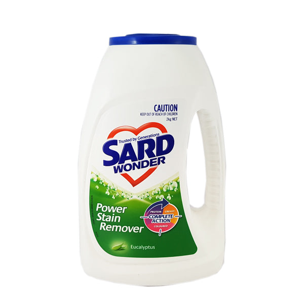 Sard Wonder Power Stain Remover Eucalyptus 2kg Smooth Sales