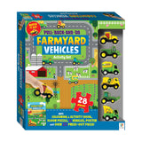 Pull Back and Go - Farmyard Floor Puzzle