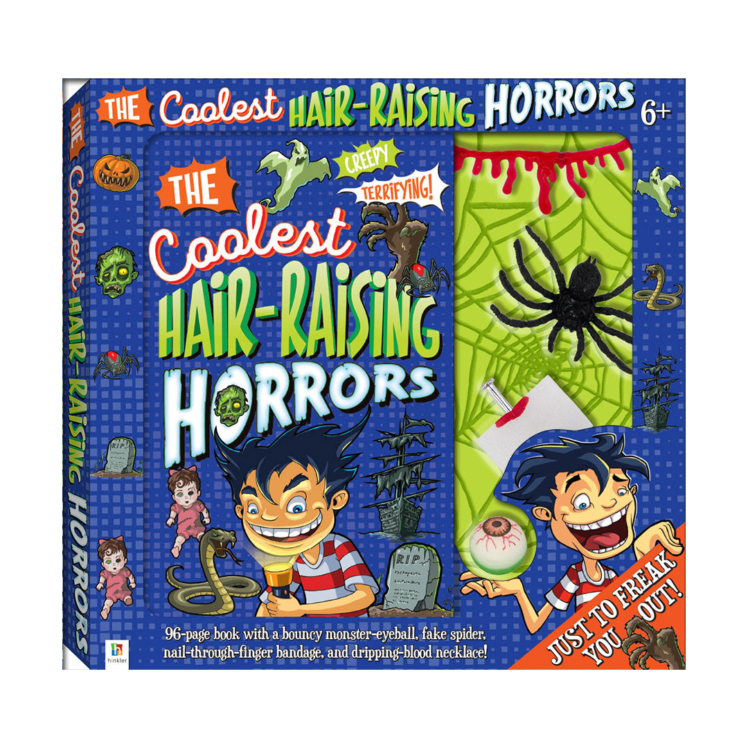 The Coolest Hair-Raising Horrors Book & Activity Set