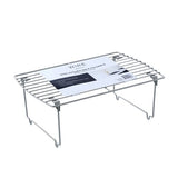 Boxsweden Foldable Wire Kitchen Rack - 37.5x24x14.5cm