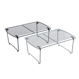 Boxsweden Foldable Wire Kitchen Rack - 44.5x28x18.5cm
