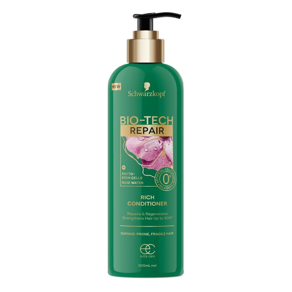 Schwarzkopf Bio-Tech Conditioner Repair + Phyto-Stem Cells Rose Water - 500ml