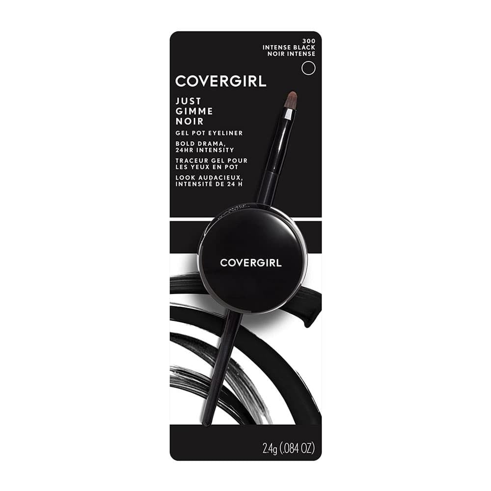 Covergirl Just Gimme Noir Gel Pot Eyeliner - 300 Intense Black - 2.4g