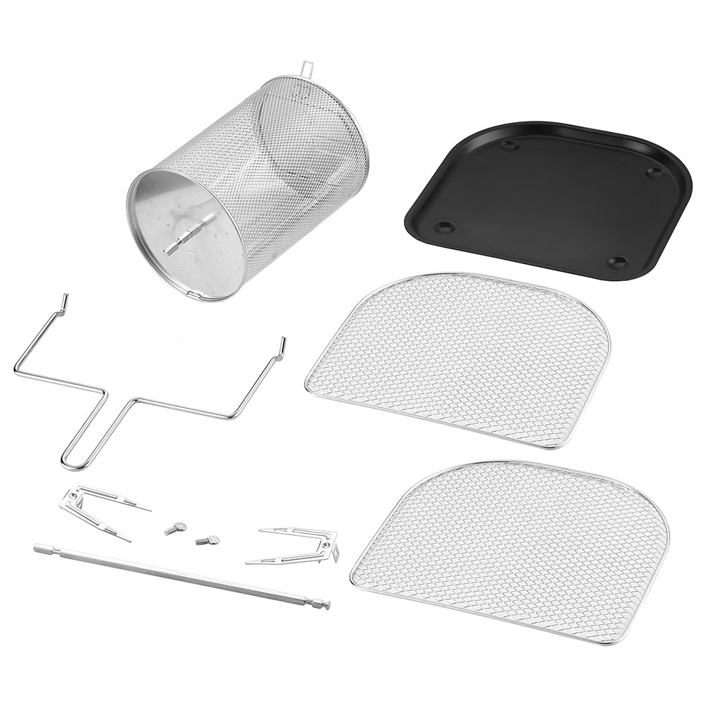 Healthy Choice 14L Digital Turbo Air Fryer Cooker w/ Rolling Cage/Rotisserie - AF1400