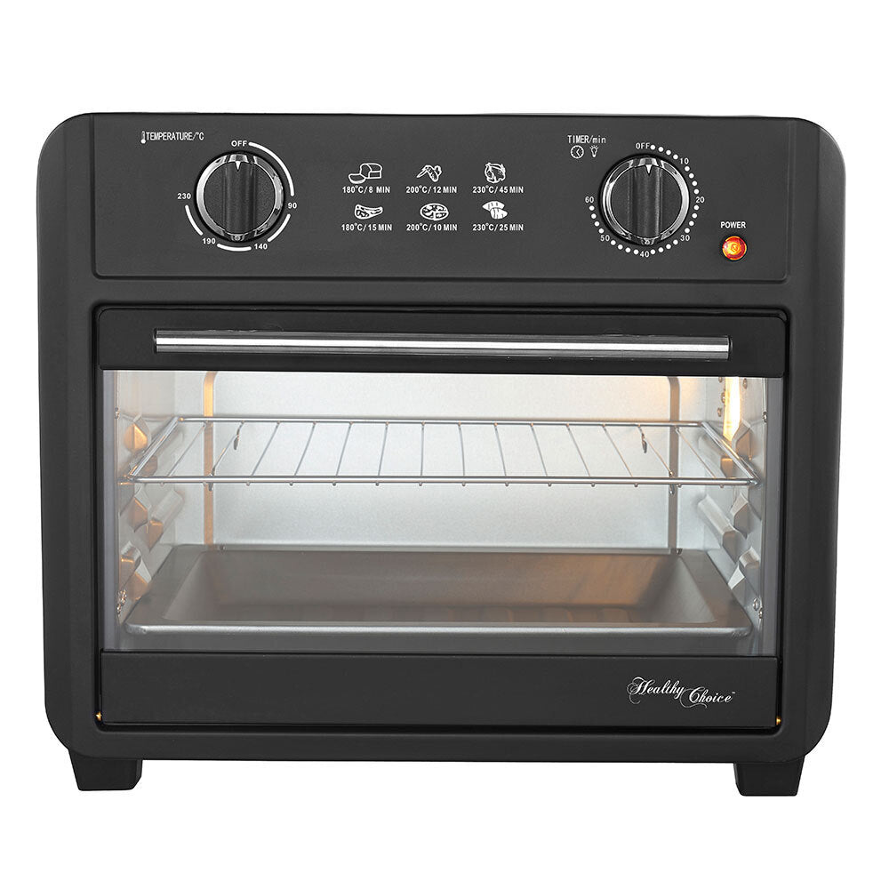 Healthy Choice 23L Air Fryer Oven - Black