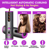 Lenoxx Cordless Automatic Hair Curler - AHC009