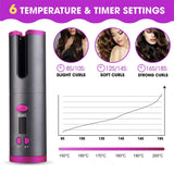Lenoxx Cordless Automatic Hair Curler - AHC009