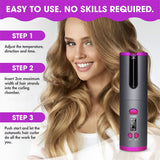 Lenoxx Cordless Automatic Hair Curler - AHC009