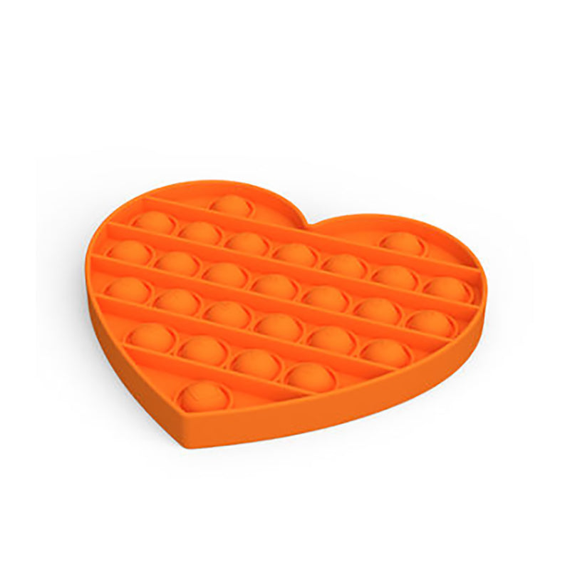 Silicon Popper Sensory Fidget Toys - Love Heart