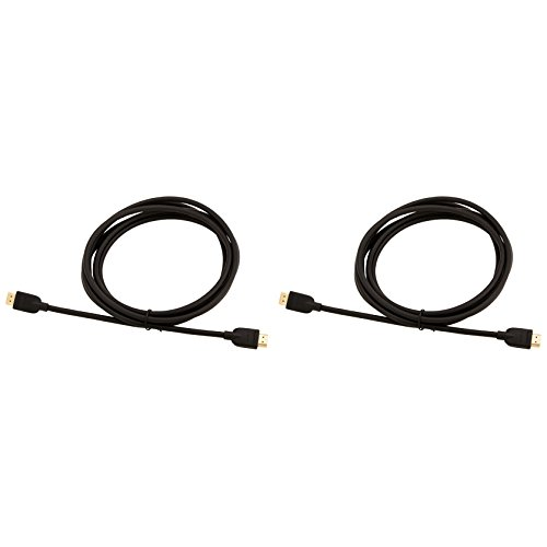 AmazonBasics: High-Speed HDMI Cable 3m - (2-Pack)
