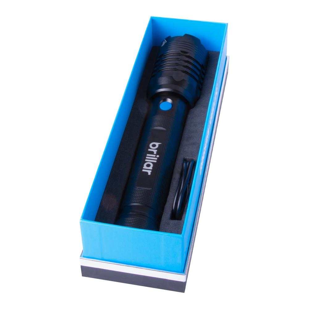 Brillar Commander - 4000 Lumen USB Rechargeable Torch